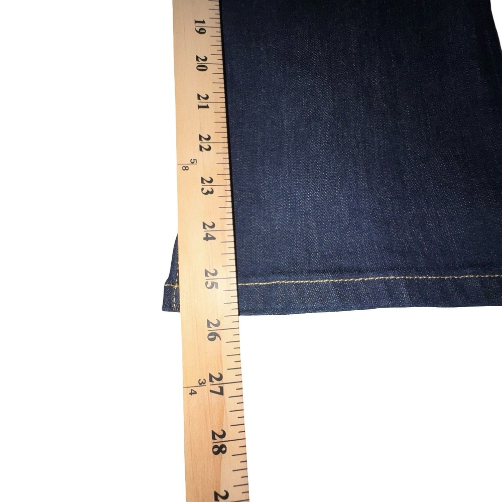 SPANX Size 10 Hayward Wash Kick Flare Jeans Dark Wash Shaping NWT - Picture 4 of 6